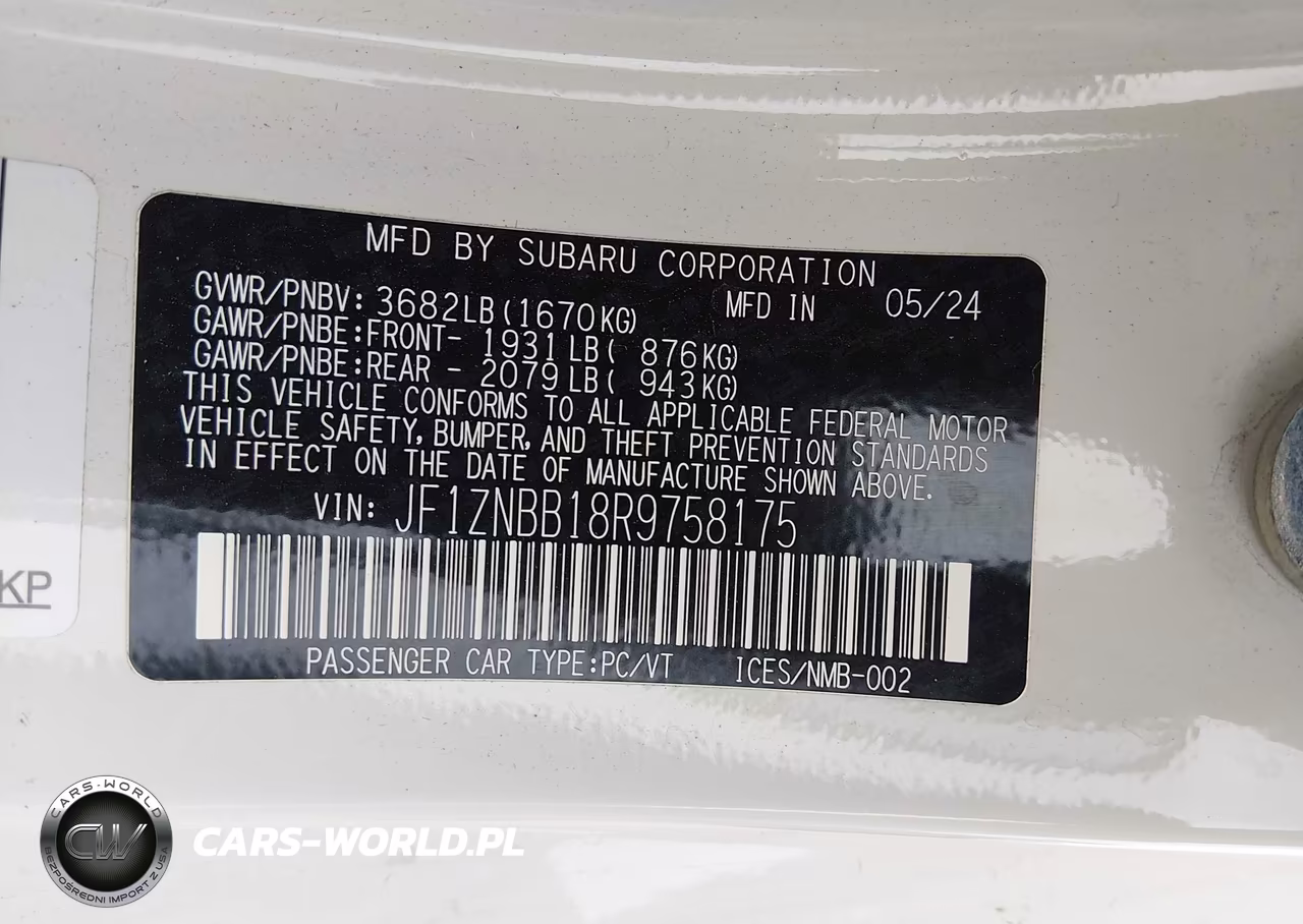 2024 Toyota Gr86 VIN:JF1ZNBB18R9758175 - 9