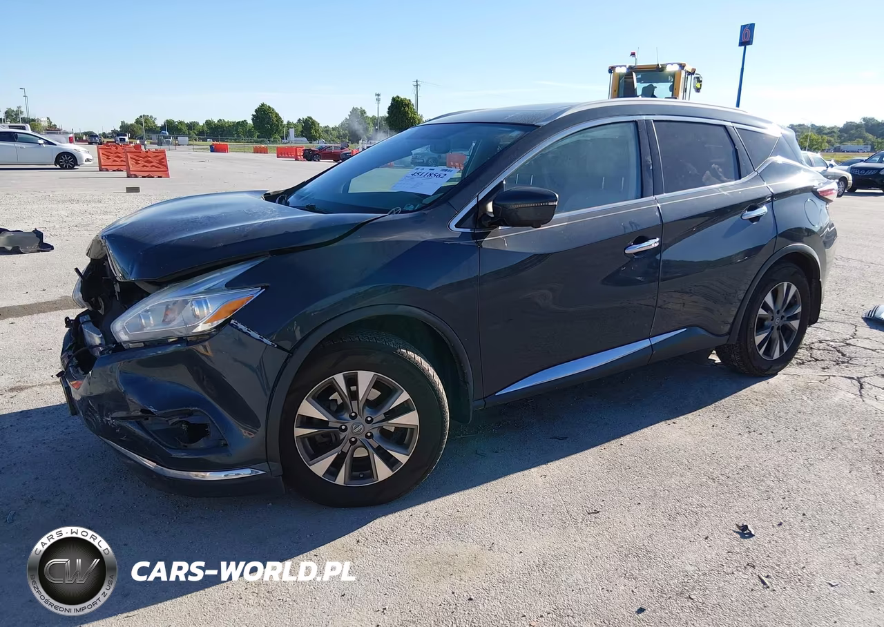 2017 Nissan Murano Sl VIN:5N1AZ2MH0HN184288 - 2