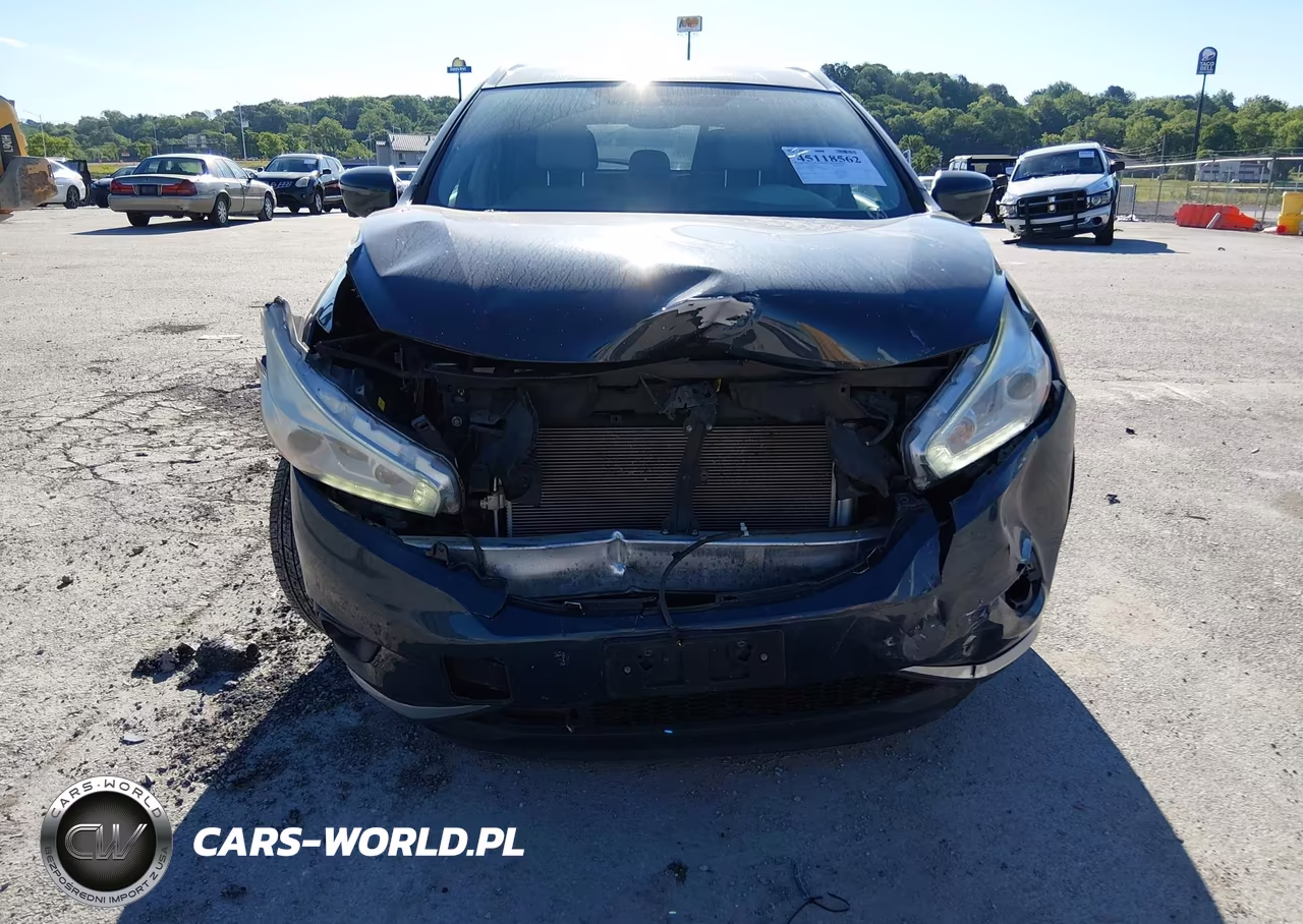 2017 Nissan Murano Sl VIN:5N1AZ2MH0HN184288 - 6