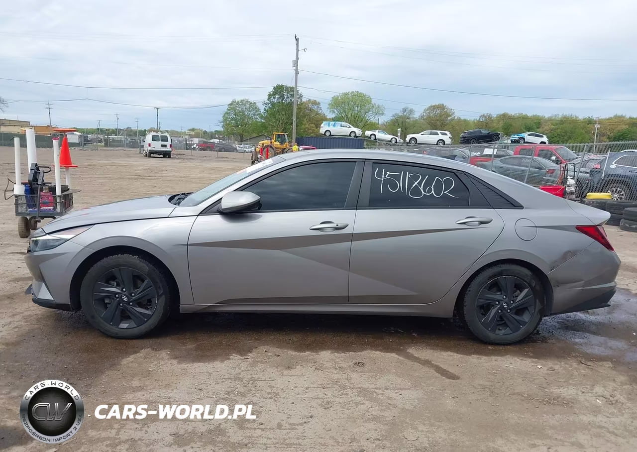 2021 Hyundai Elantra Sel VIN:KMHLM4AG9MU069977 - 14