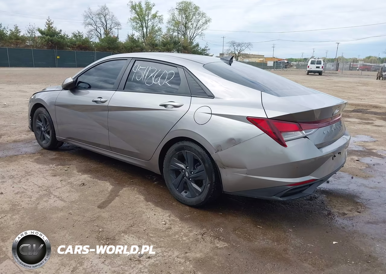 2021 Hyundai Elantra Sel VIN:KMHLM4AG9MU069977 - 3