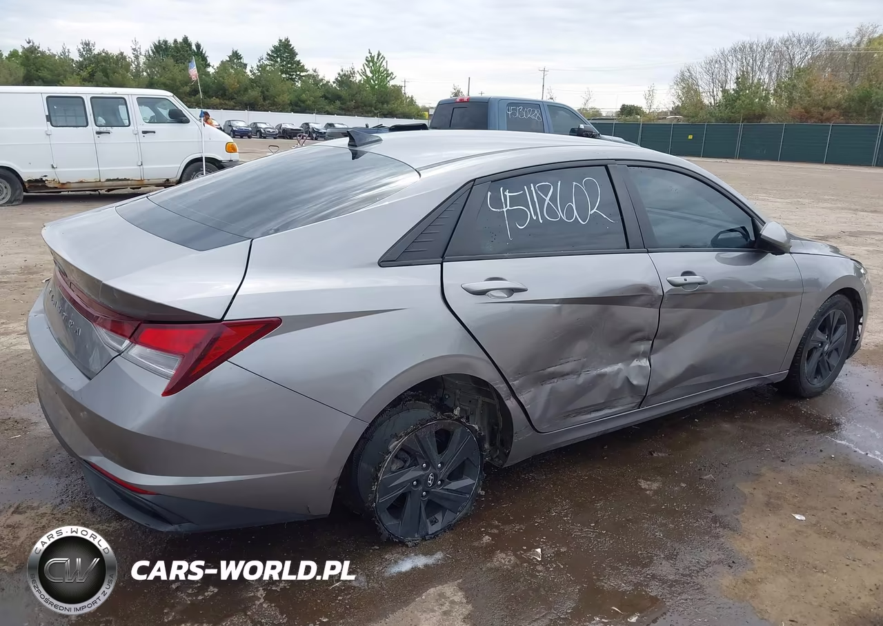 2021 Hyundai Elantra Sel VIN:KMHLM4AG9MU069977 - 6