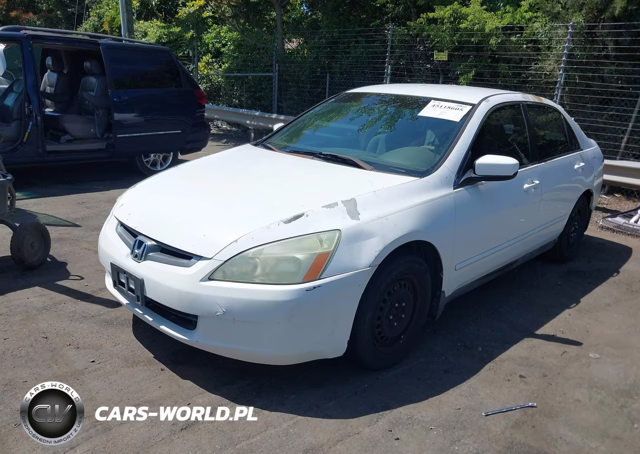 2003 Honda Accord 2.4 Lx VIN:3HGCM56393G712184 - 2
