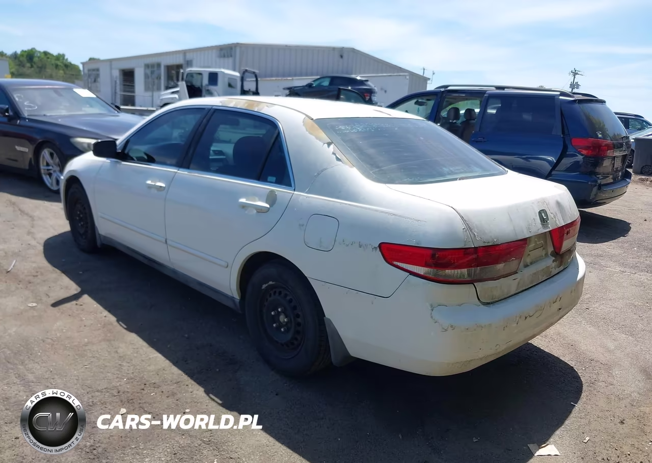 2003 Honda Accord 2.4 Lx VIN:3HGCM56393G712184 - 3