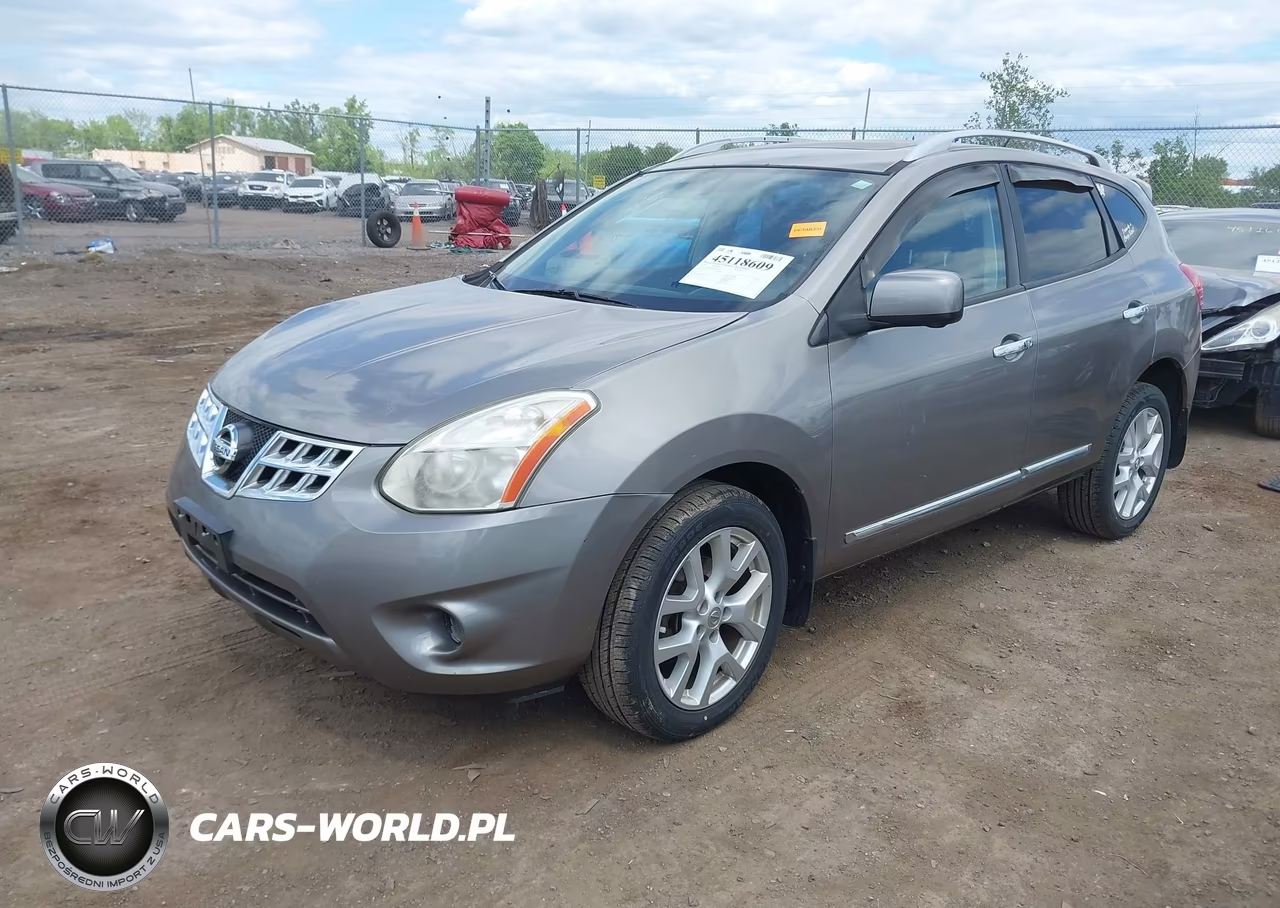 2012 Nissan Rogue Sv W-Sl Pkg VIN:JN8AS5MV6CW386172 - 2