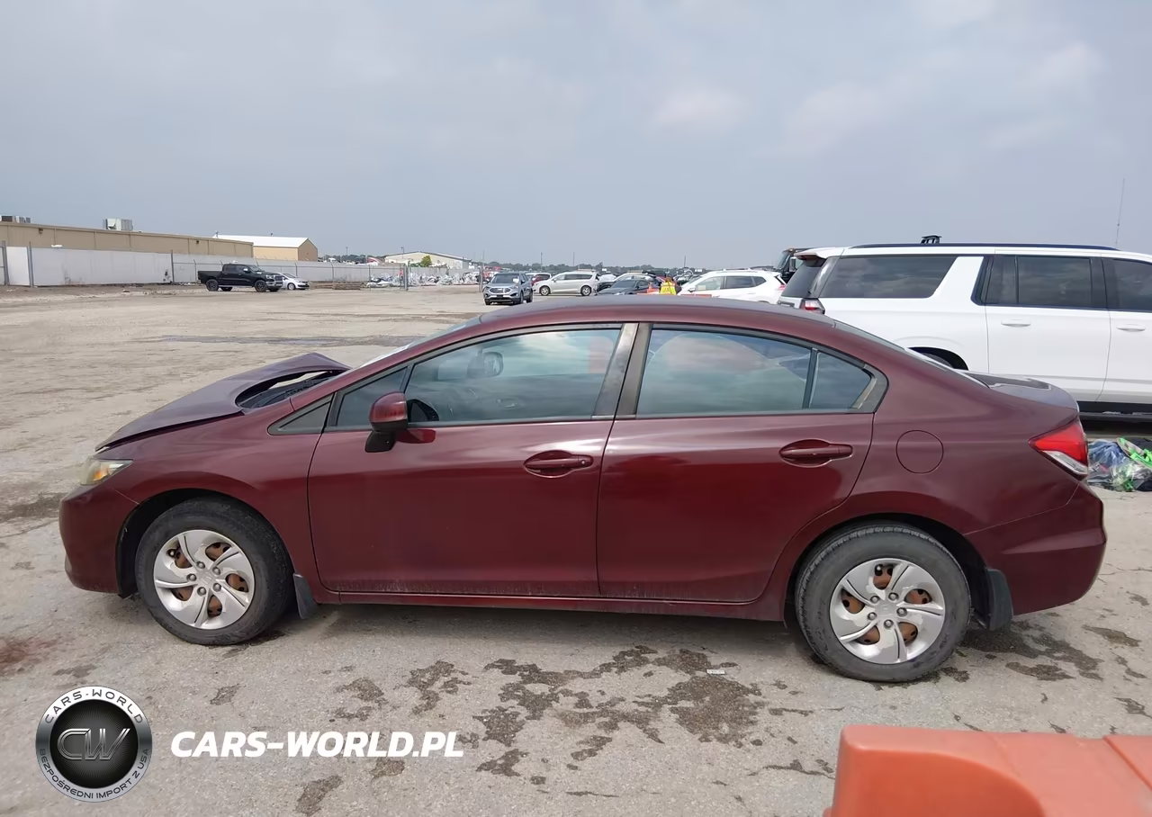 2013 Honda Civic Lx VIN:2HGFB2F57DH503935 - 15