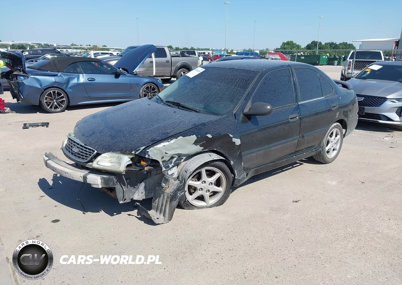 2001 Nissan Sentra Se VIN:3N1BB51D21L111917 - 2