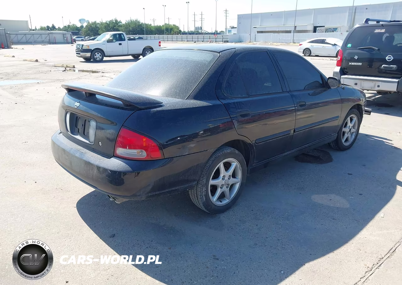 2001 Nissan Sentra Se VIN:3N1BB51D21L111917 - 4