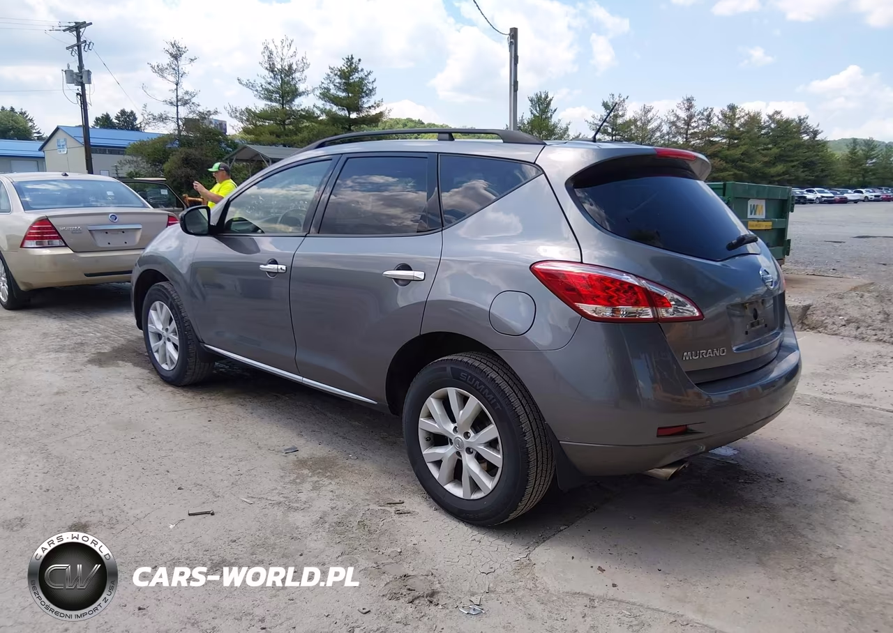 2014 Nissan Murano Sl VIN:JN8AZ1MW4EW526252 - 3