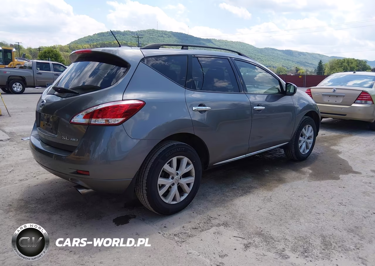 2014 Nissan Murano Sl VIN:JN8AZ1MW4EW526252 - 4