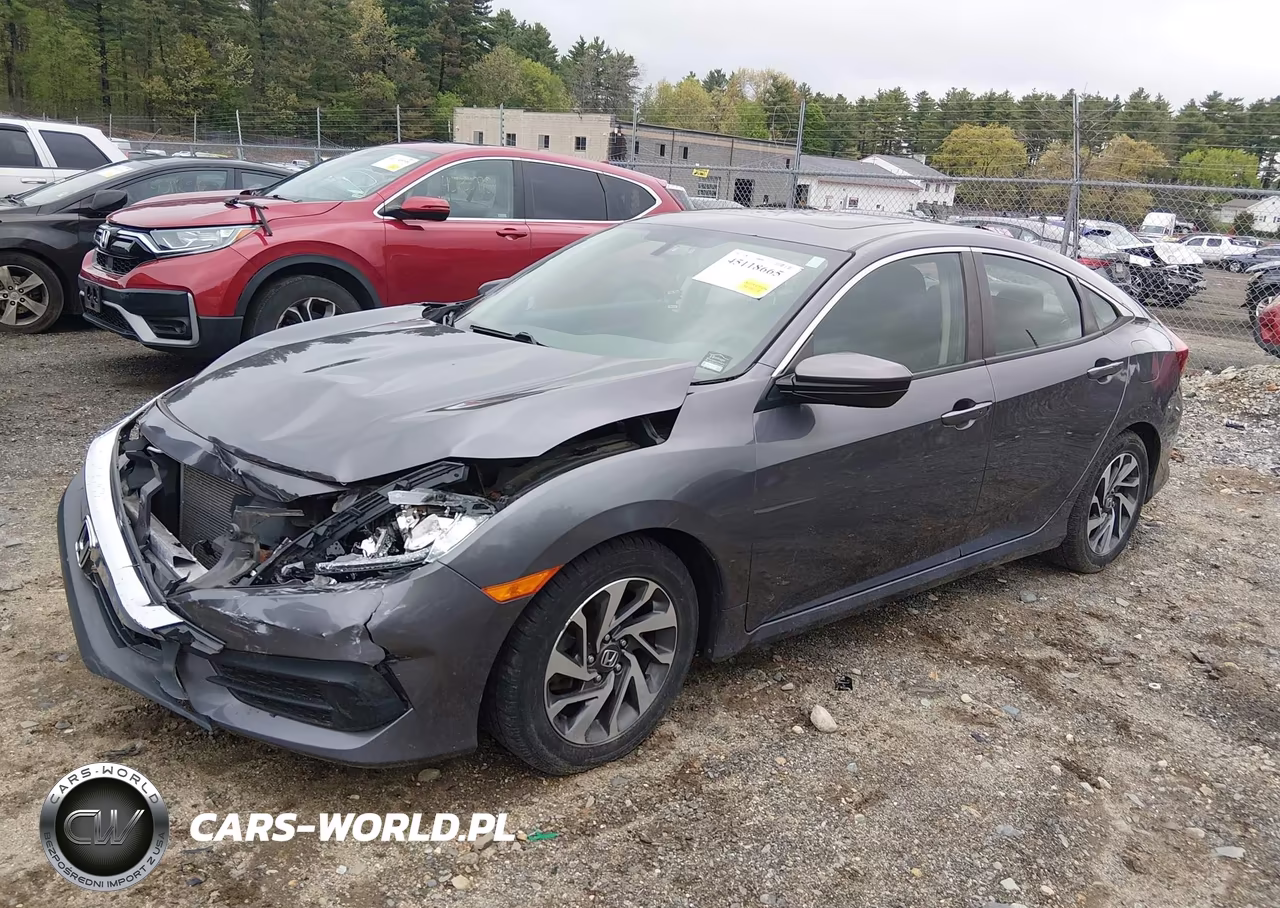 2018 Honda Civic Ex VIN:2HGFC2F76JH519683 - 2