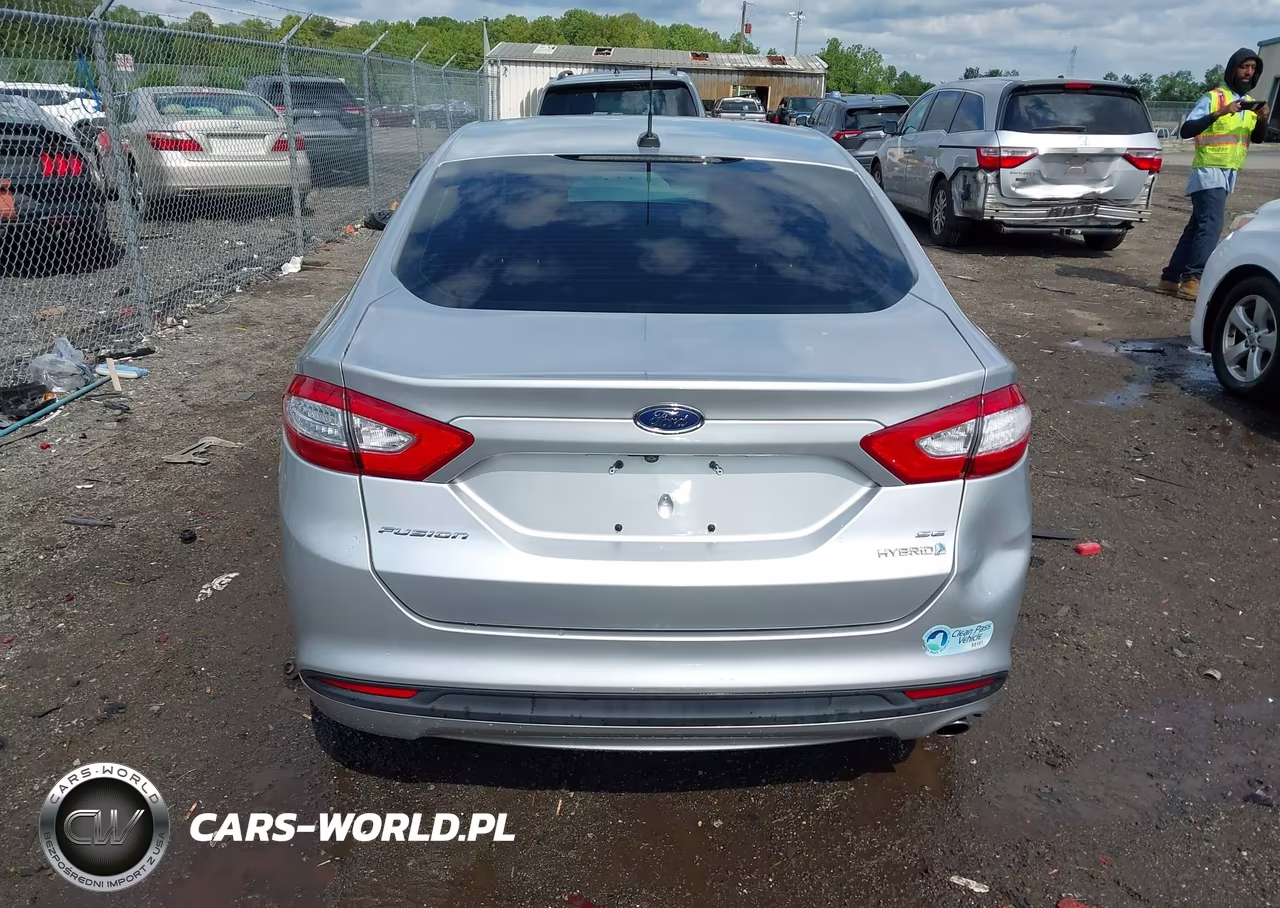 2016 Ford Fusion Hybrid Se VIN:3FA6P0LU2GR389017 - 16