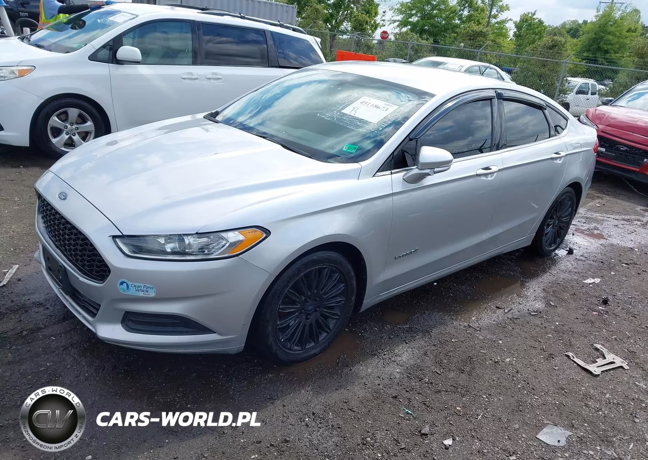 2016 Ford Fusion Hybrid Se VIN:3FA6P0LU2GR389017 - 2