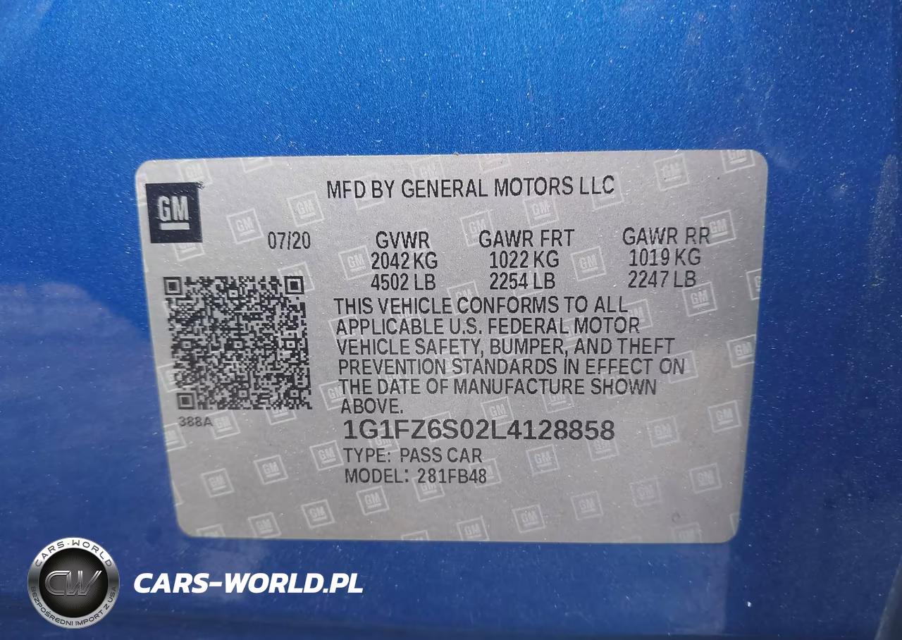 2020 Chevrolet Bolt Ev Fwd Premier VIN:1G1FZ6S02L4128858 - 9