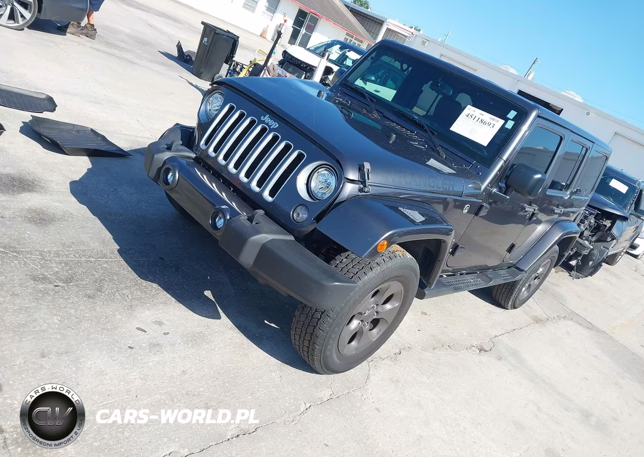2017 Jeep Wrangler Unlimited Sahara 4X4 VIN:1C4BJWEG3HL531458 - 2