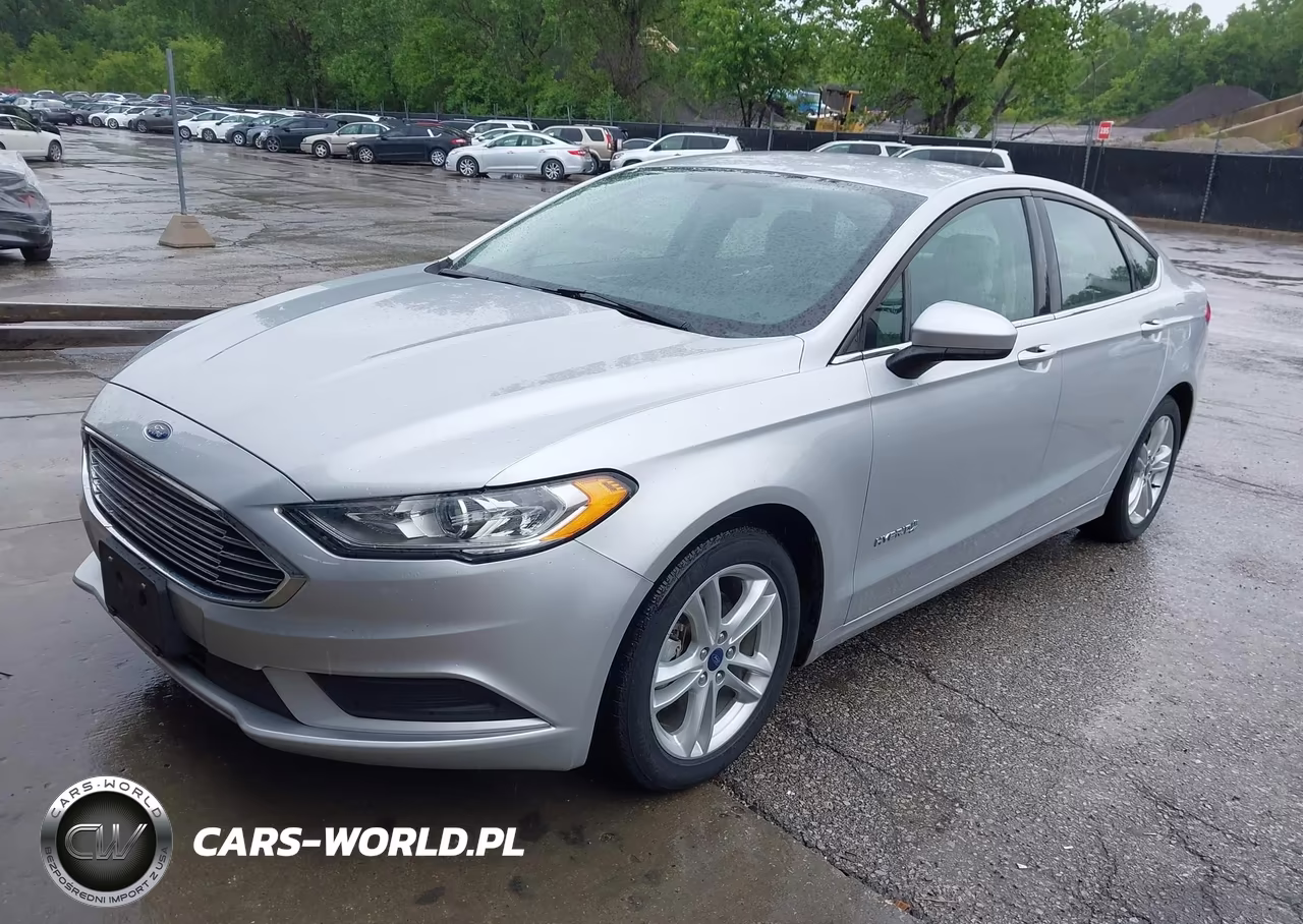2018 Ford Fusion Hybrid S VIN:3FA6P0UU4JR100919 - 2