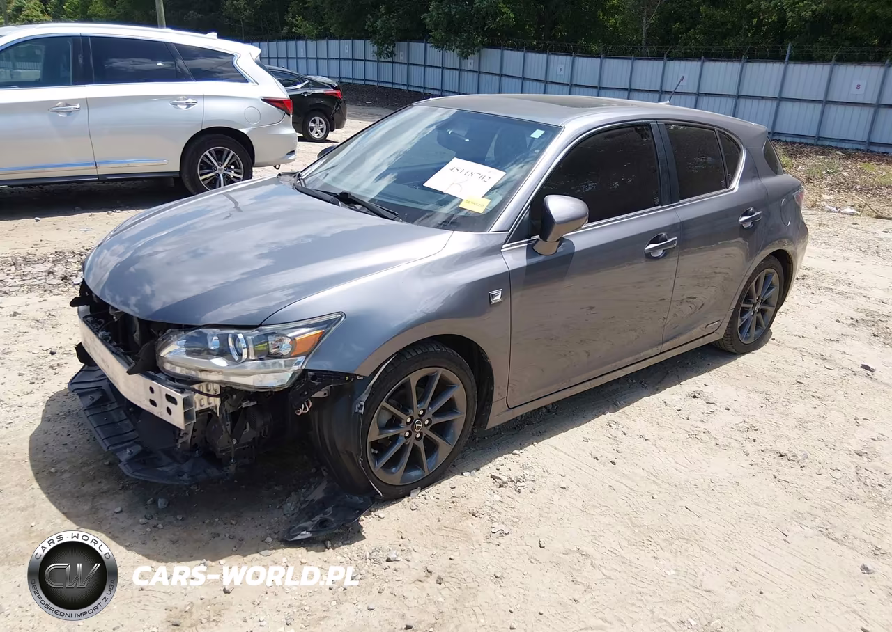 2013 Lexus Ct 200H VIN:JTHKD5BH7D2169020 - 2