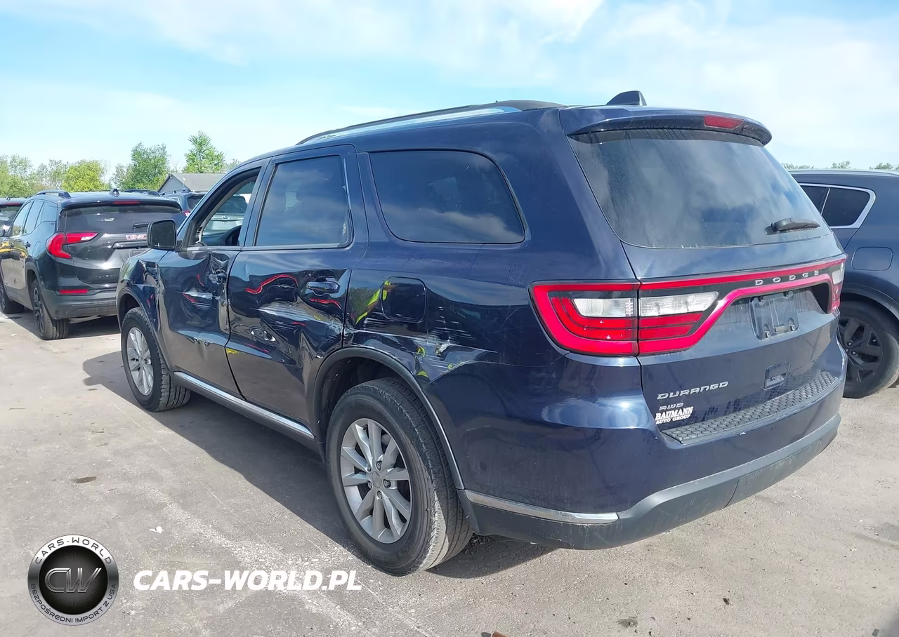 2014 Dodge Durango Sxt VIN:1C4RDJAG5EC314245 - 3