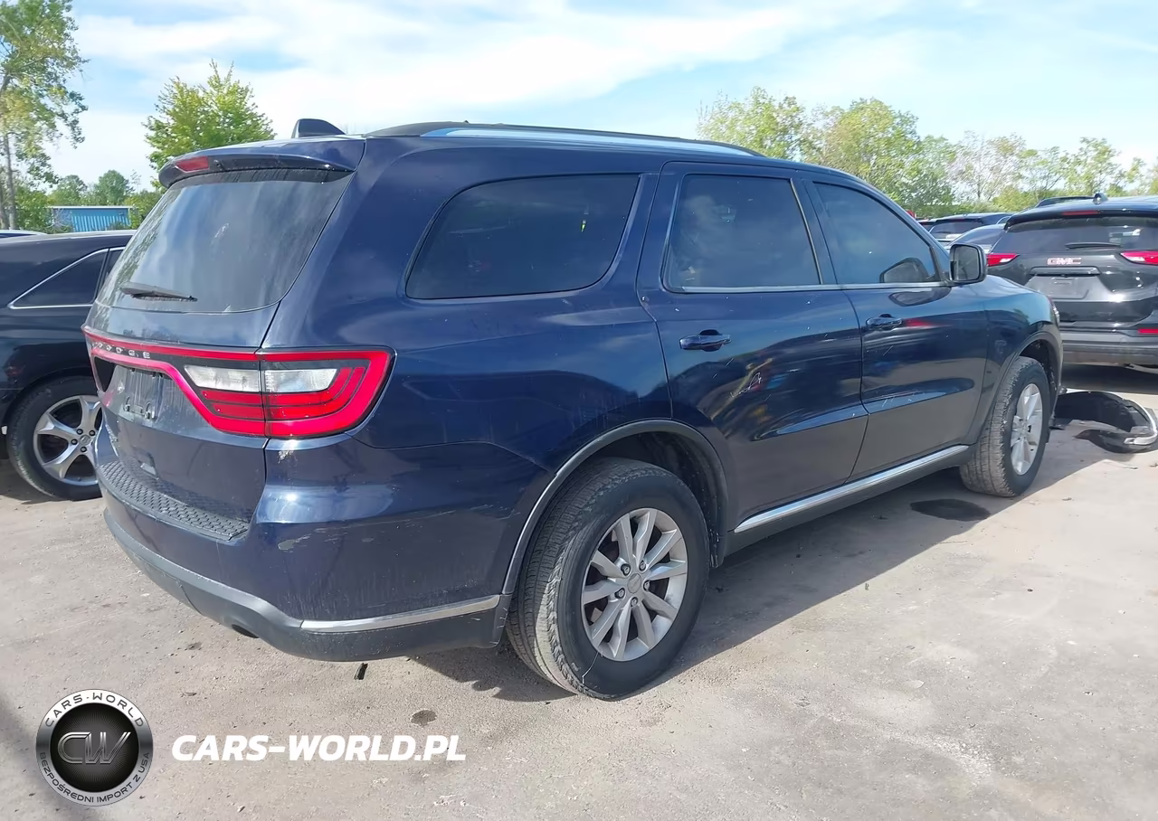 2014 Dodge Durango Sxt VIN:1C4RDJAG5EC314245 - 4