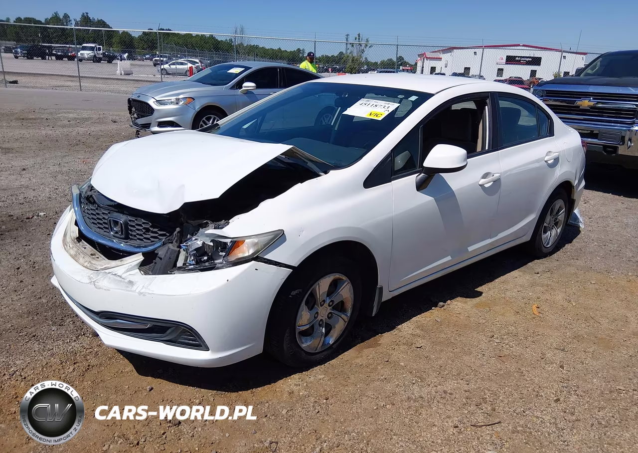 2013 Honda Civic Lx VIN:2HGFB2F58DH590891 - 2