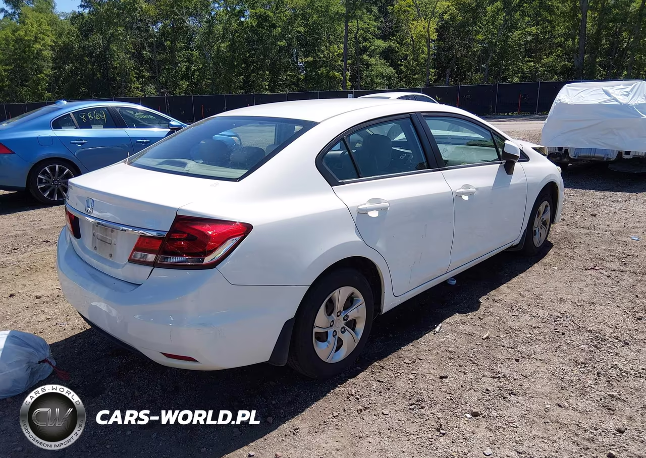 2013 Honda Civic Lx VIN:2HGFB2F58DH590891 - 4
