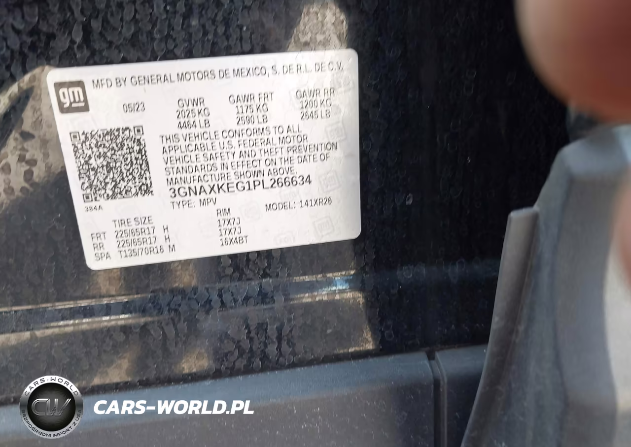 2023 Chevrolet Equinox Fwd Lt VIN:3GNAXKEG1PL266634 - 9