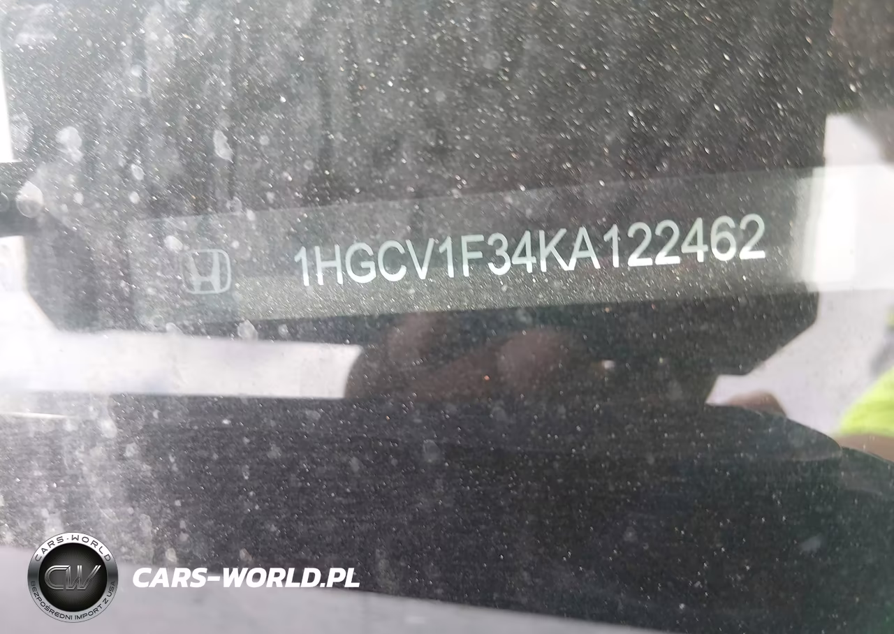 2019 Honda Accord Sport VIN:1HGCV1F34KA122462 - 9