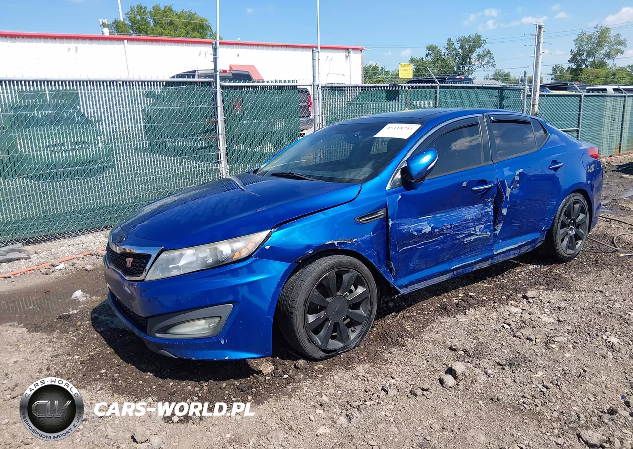 2011 Kia Optima Sx VIN:KNAGR4A64B5125018 - 2