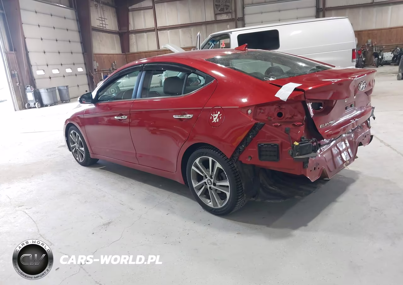 2017 Hyundai Elantra Limited VIN:5NPD84LF2HH089201 - 3