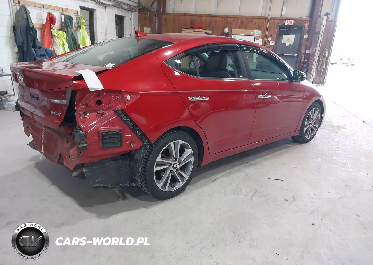 2017 Hyundai Elantra Limited VIN:5NPD84LF2HH089201 - 4