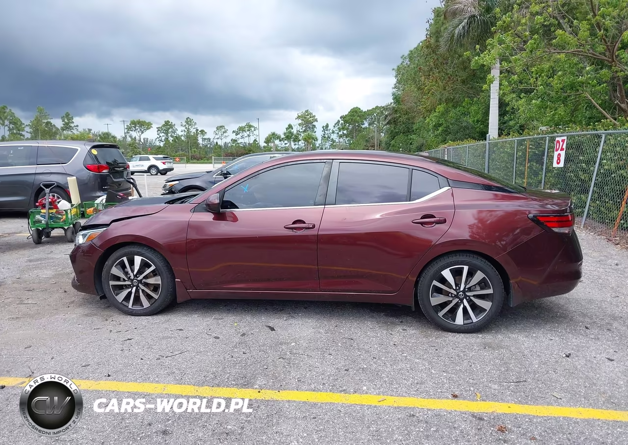2021 Nissan Sentra Sv Xtronic Cvt VIN:3N1AB8CV6MY291378 - 13