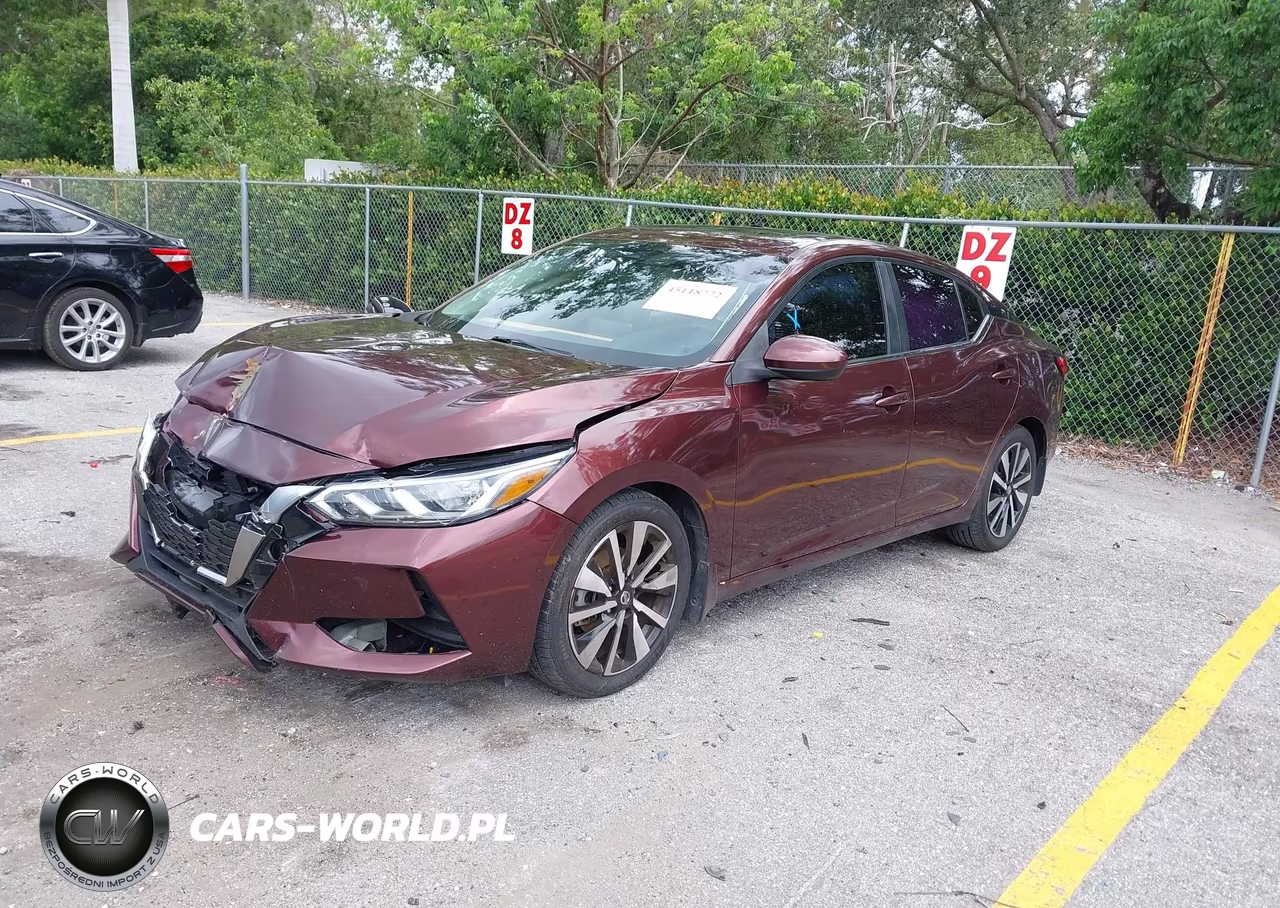 2021 Nissan Sentra Sv Xtronic Cvt VIN:3N1AB8CV6MY291378 - 2