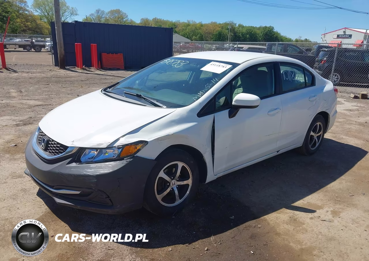 2015 Honda Civic Se VIN:2HGFB2F7XFH506686 - 2