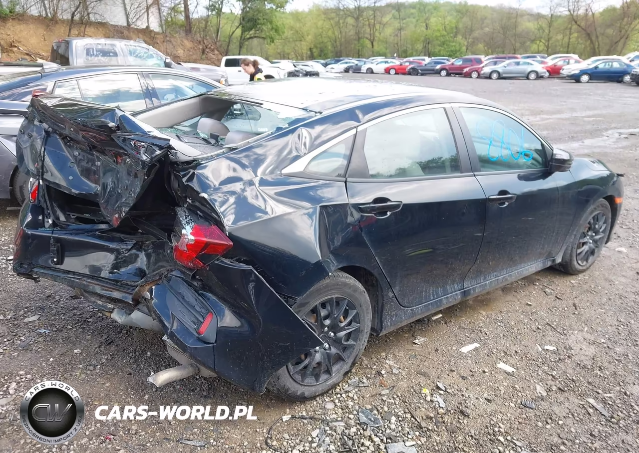 2017 Honda Civic Lx VIN:19XFC2F56HE224585 - 4
