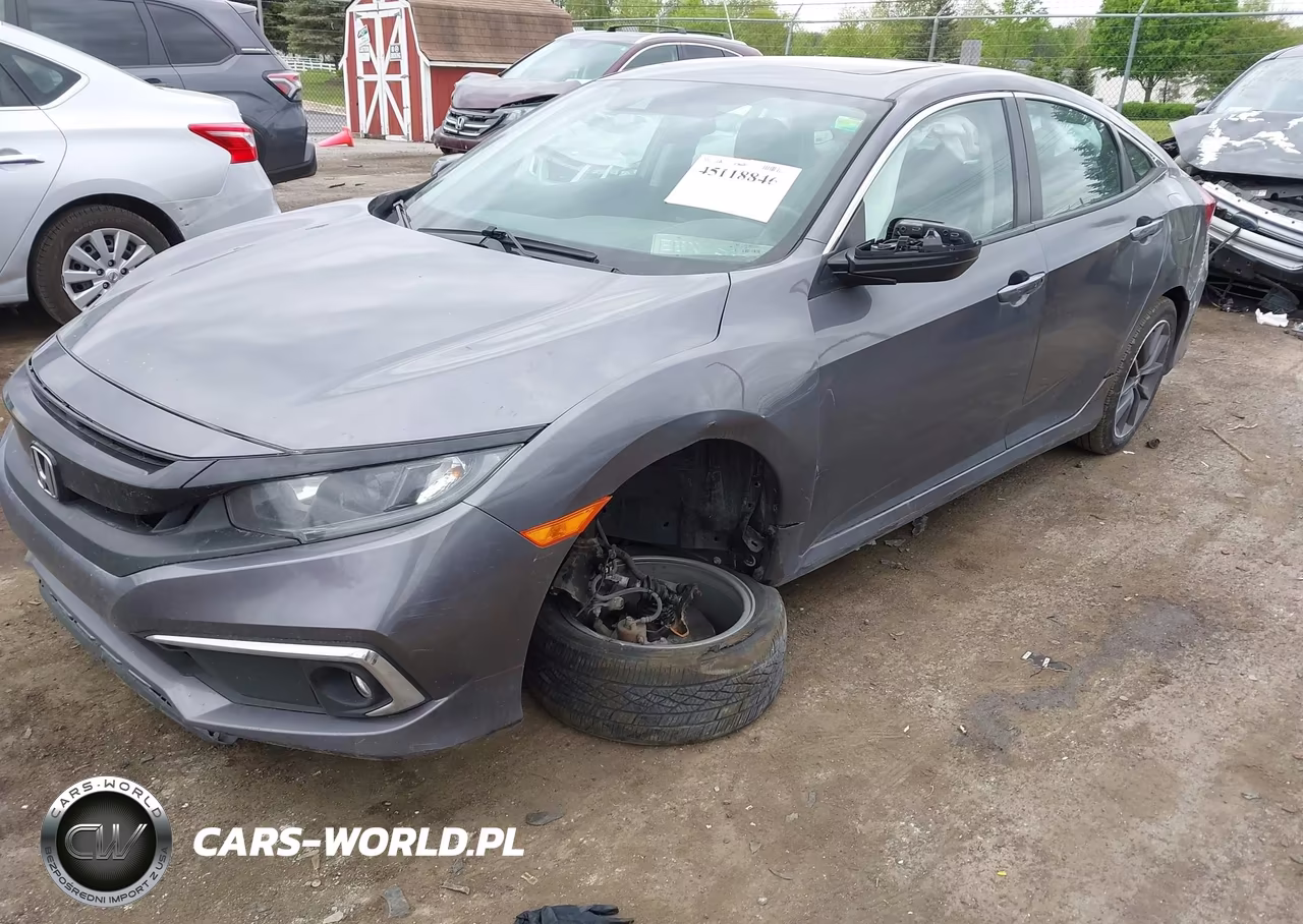 2021 Honda Civic Ex VIN:19XFC1F31ME006458 - 2