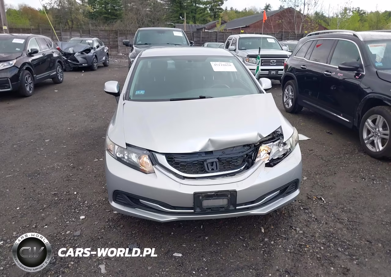2013 Honda Civic Lx VIN:2HGFB2F54DH593402 - 12