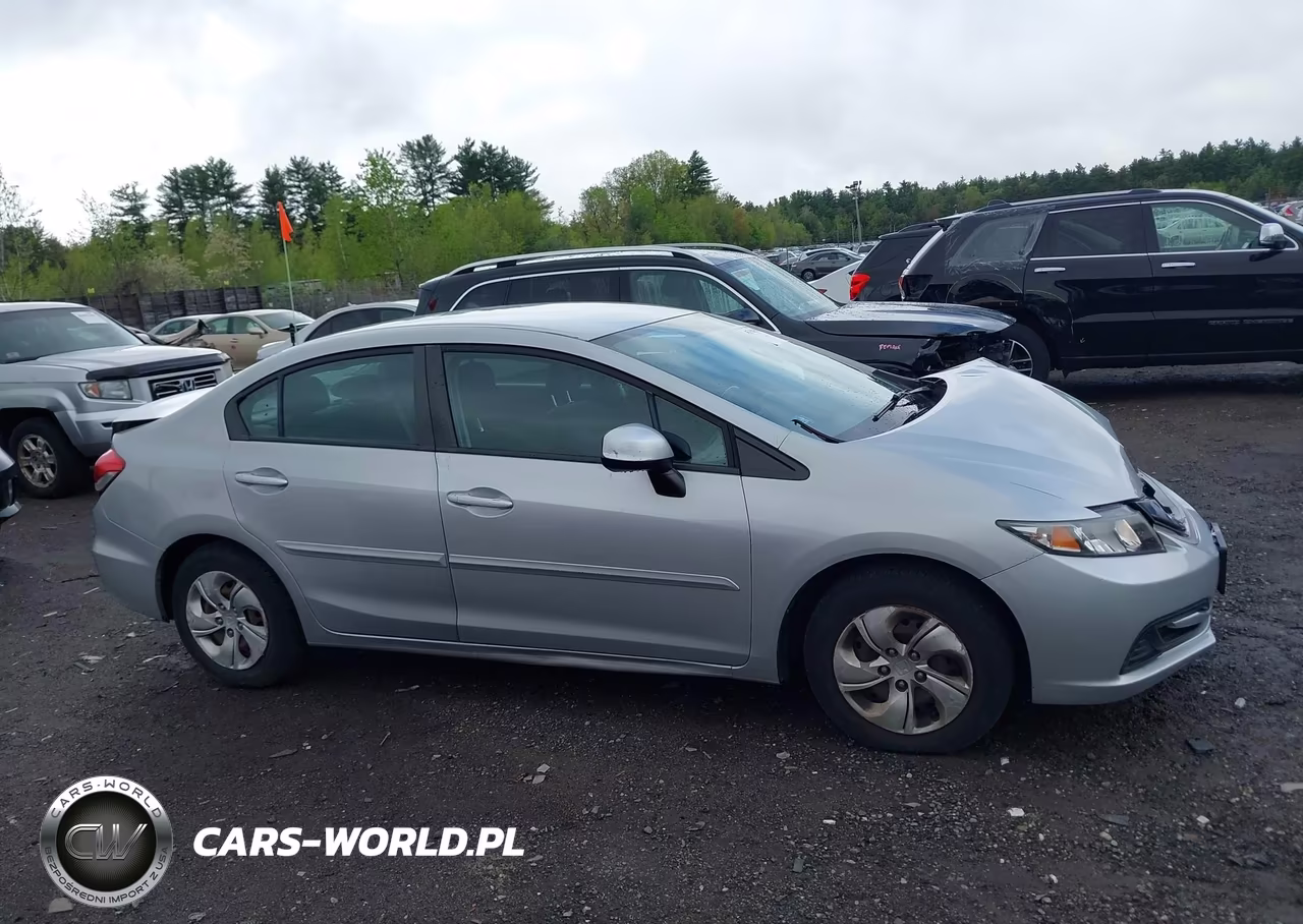 2013 Honda Civic Lx VIN:2HGFB2F54DH593402 - 13