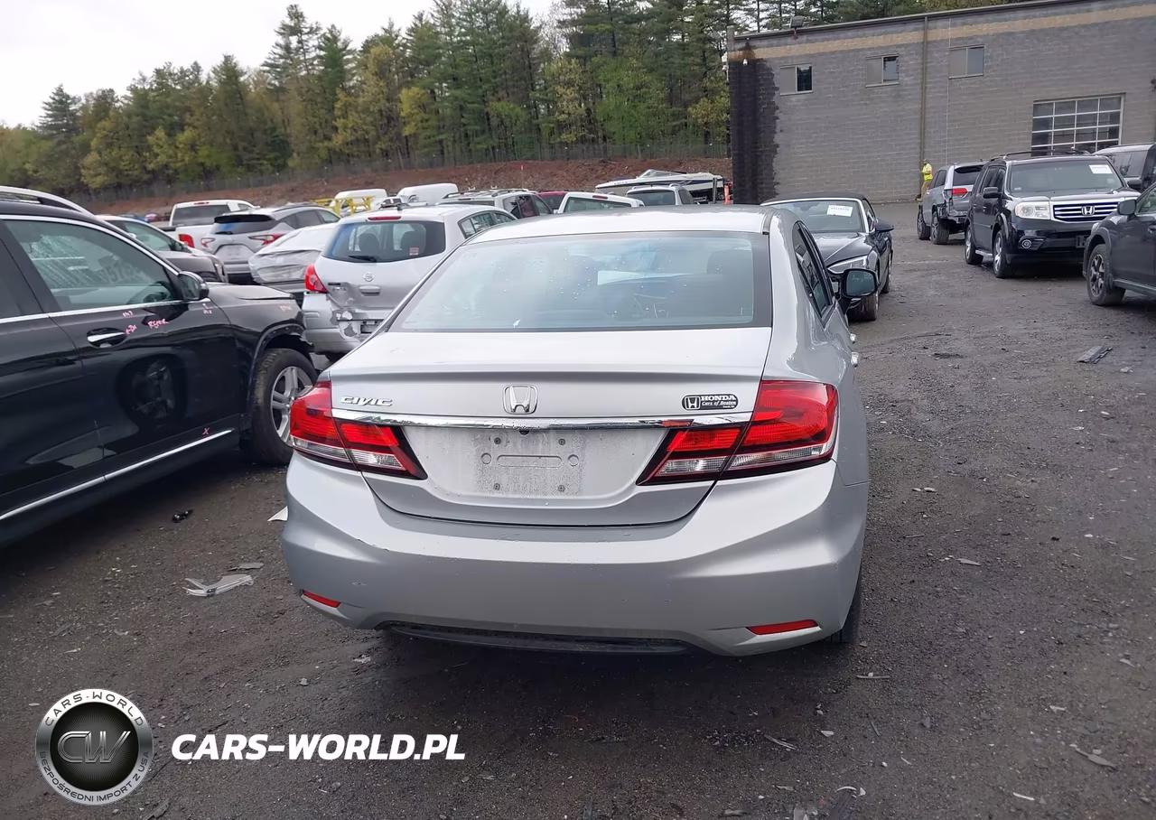 2013 Honda Civic Lx VIN:2HGFB2F54DH593402 - 16