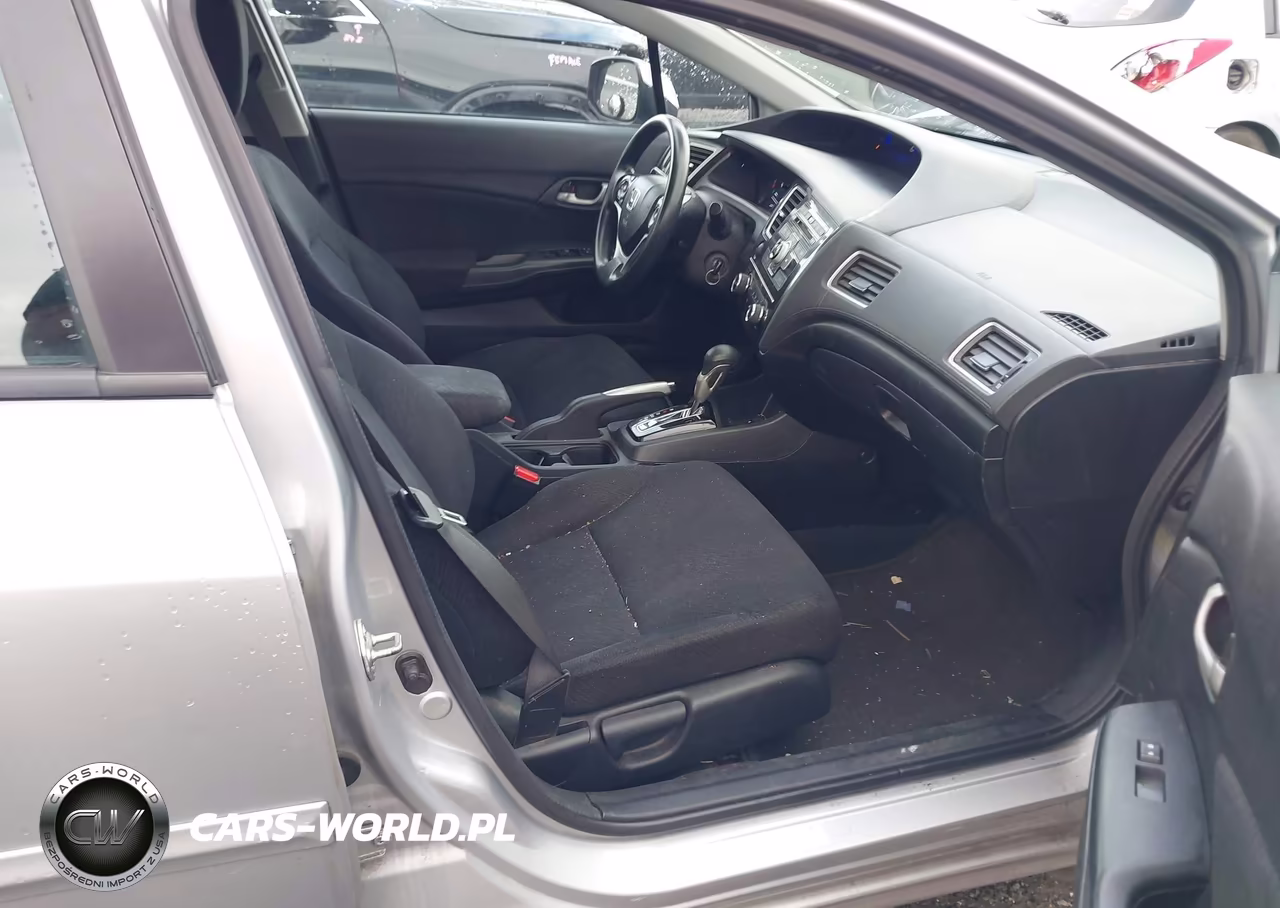2013 Honda Civic Lx VIN:2HGFB2F54DH593402 - 5