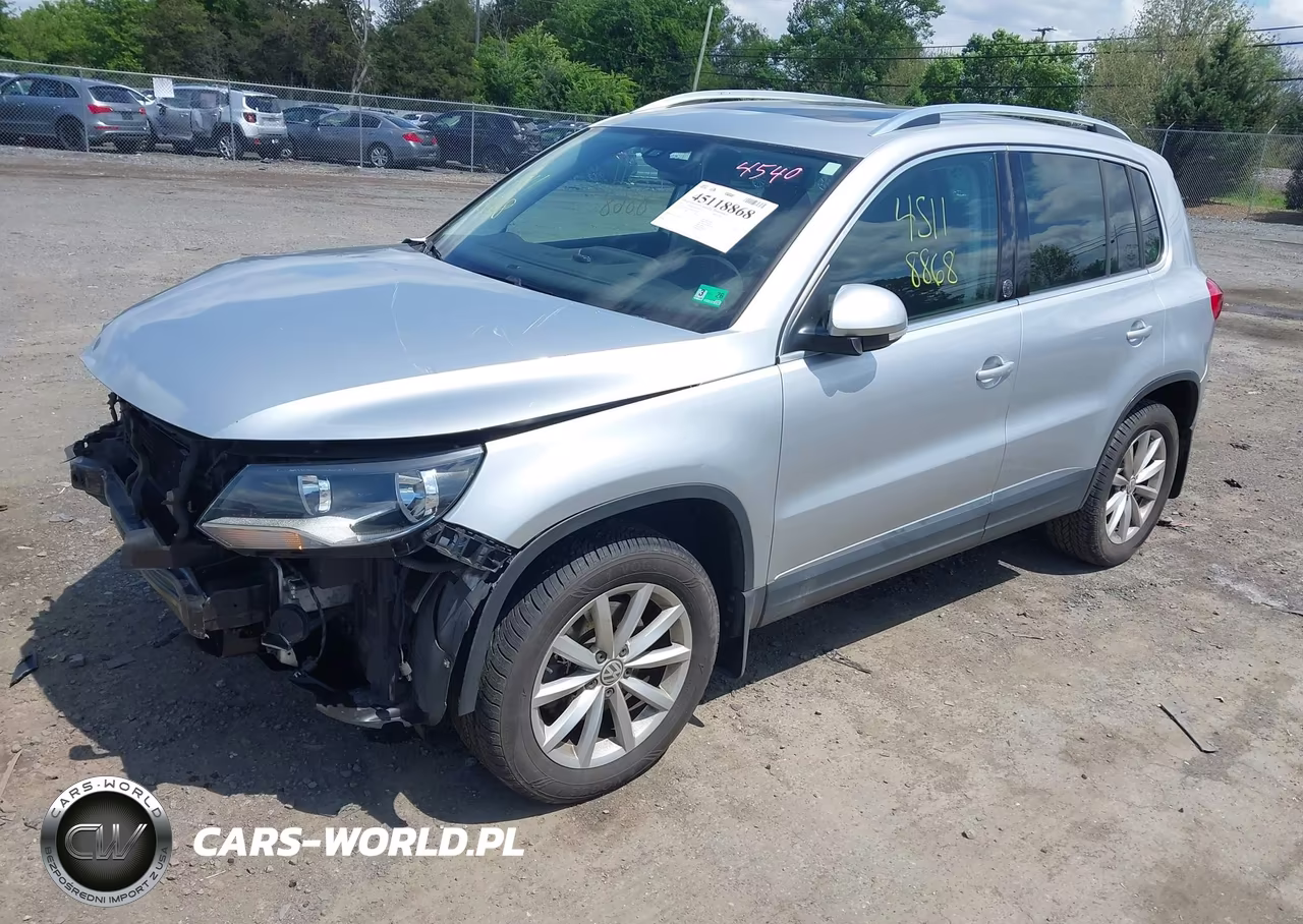 2017 Volkswagen Tiguan 2.0T Wolfsburg Edition VIN:WVGSV7AX5HK023901 - 2