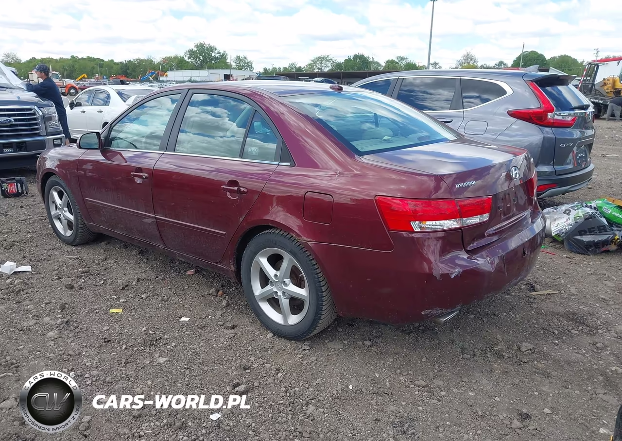 2007 Hyundai Sonata Limited-Se V6 VIN:5NPEU46F17H286712 - 3