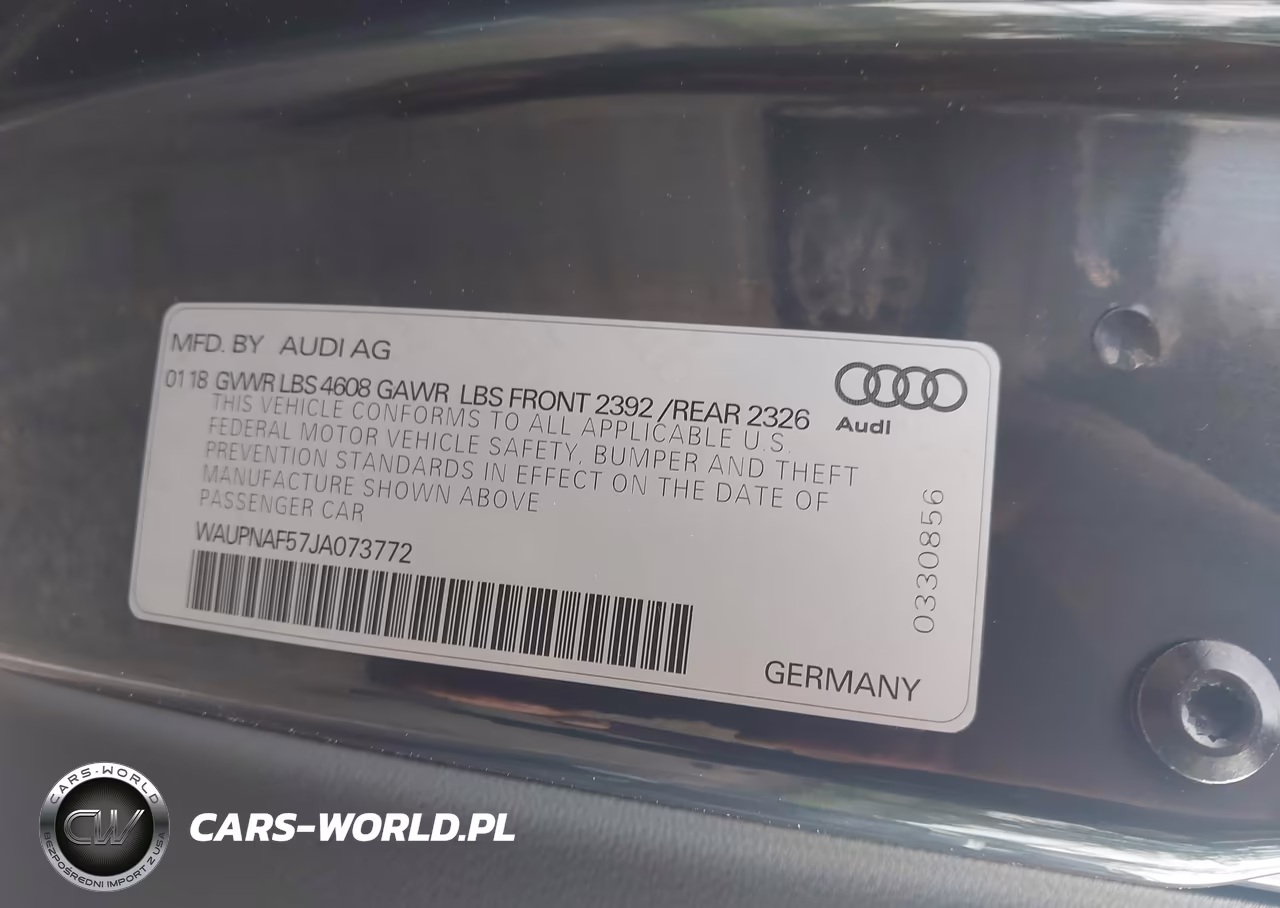 2018 Audi A5 2.0T Premium VIN:WAUPNAF57JA073772 - 9