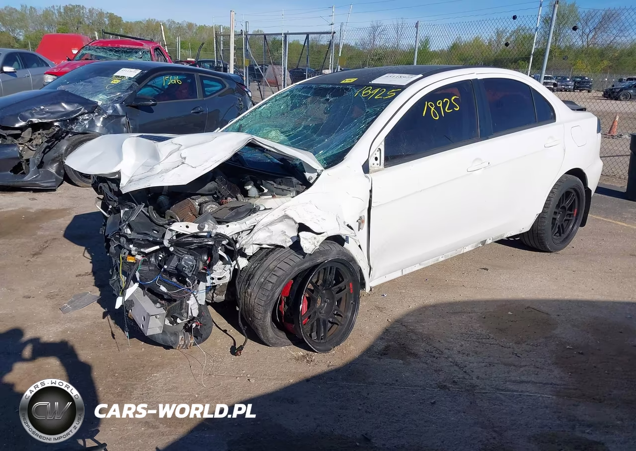 2012 Mitsubishi Lancer Evolution Gsr VIN:JA32W8FV4CU032521 - 2