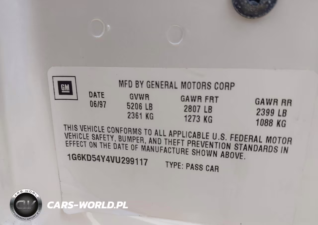 1997 Cadillac Deville Standard VIN:1G6KD54Y4VU299117 - 9