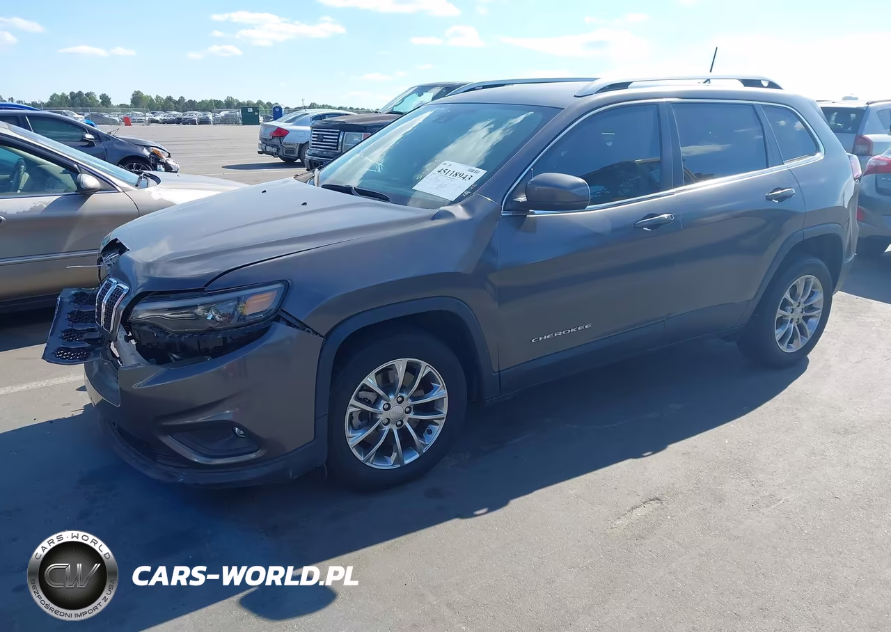 2021 Jeep Cherokee Latitude Plus Fwd VIN:1C4PJLLB9MD196139 - 2