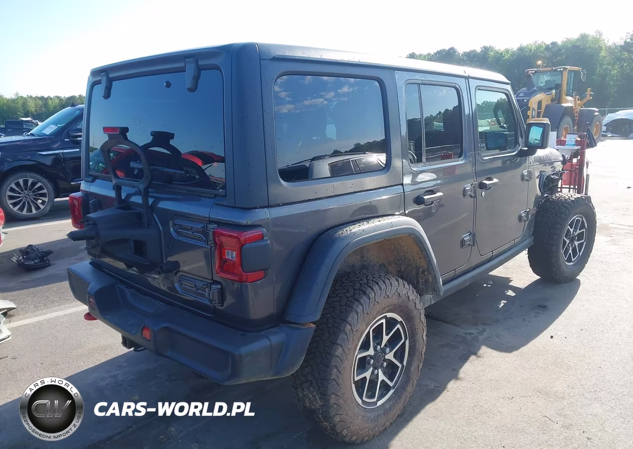 2025 Jeep Wrangler 4-Door Rubicon 4X4 VIN:1C4PJXFG2SW651185 - 4