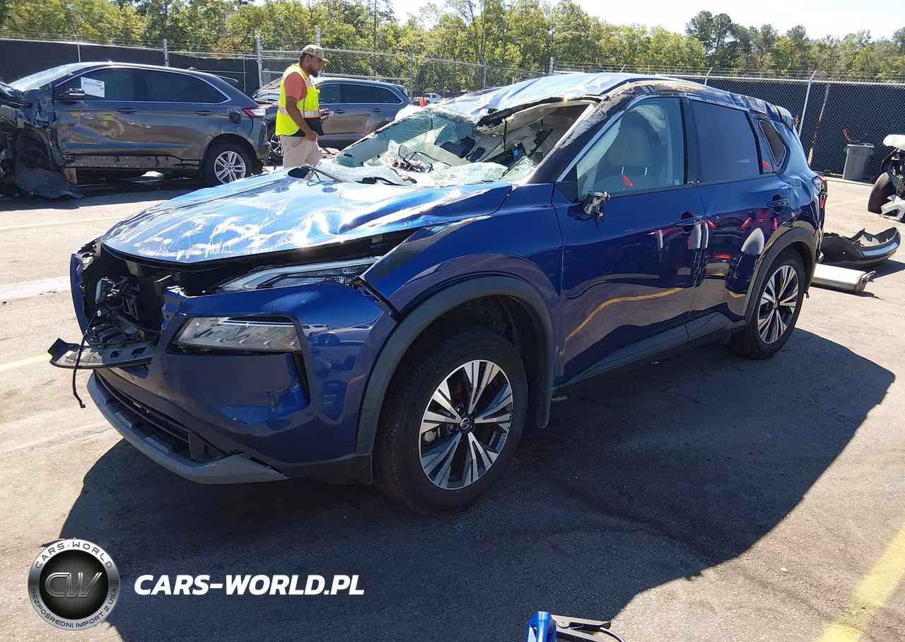 2021 Nissan Rogue Sv Fwd VIN:5N1AT3BA4MC814719 - 2