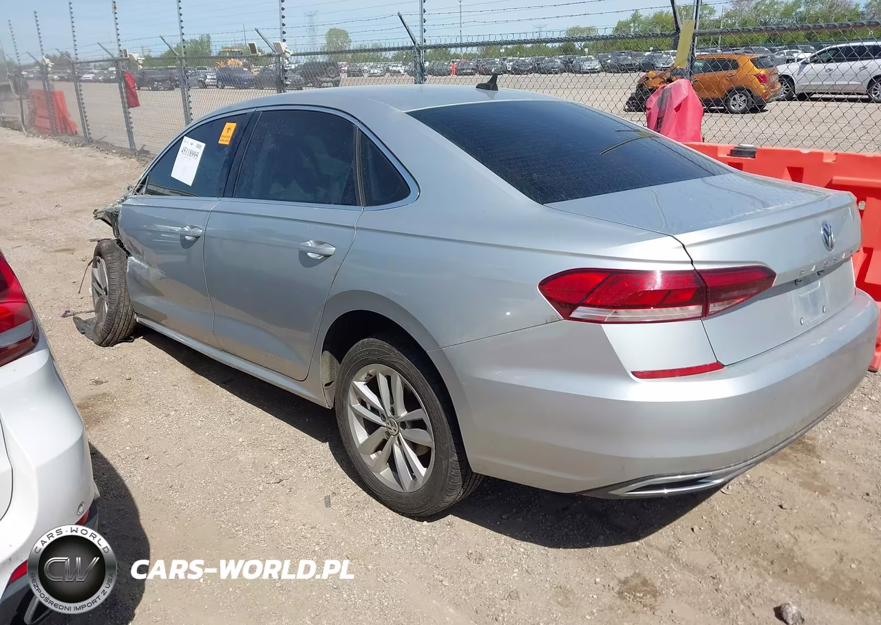 2020 Volkswagen Passat 2.0T Se VIN:1VWSA7A38LC008726 - 3