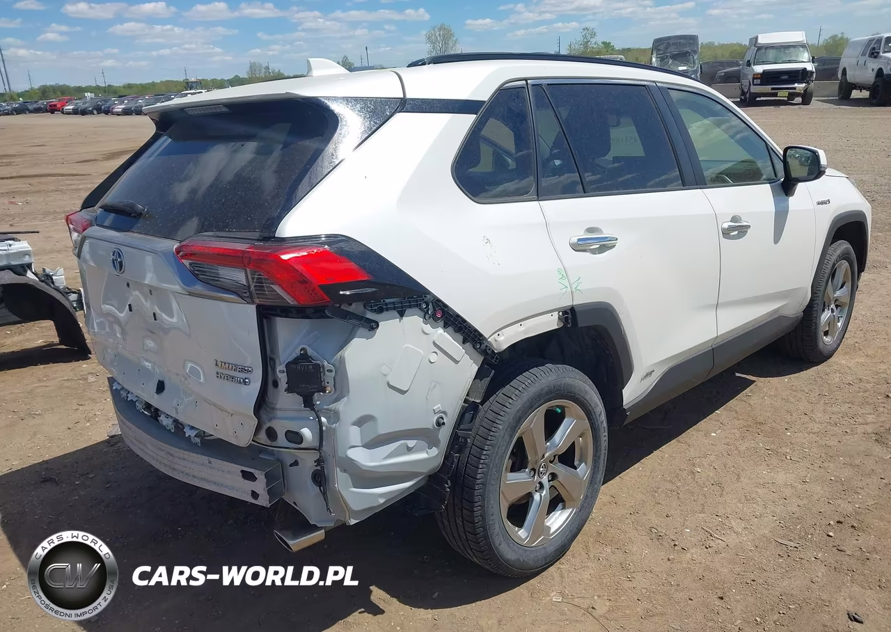 2019 Toyota Rav4 Hybrid Limited VIN:JTMDWRFV7KD027490 - 4