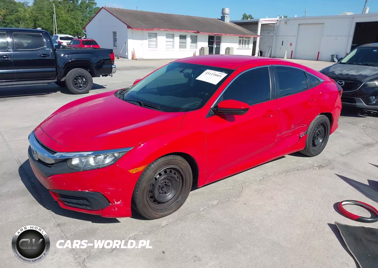 2018 Honda Civic Lx VIN:2HGFC2F5XJH558601 - 2